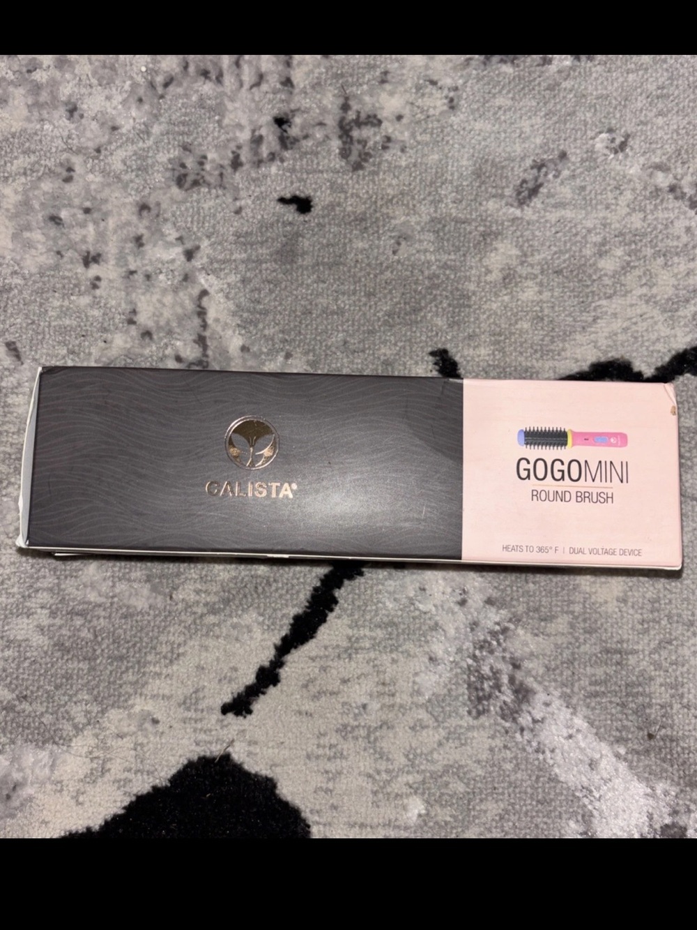Calista GoGoMini Pink Round Brush Hot Air Styler
